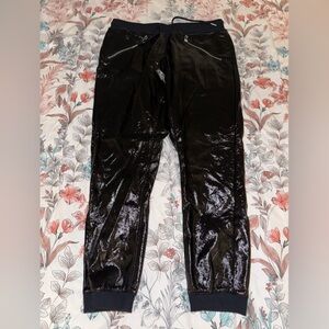 I.N.C. International Concepts pleather joggers, size medium, excellent shape